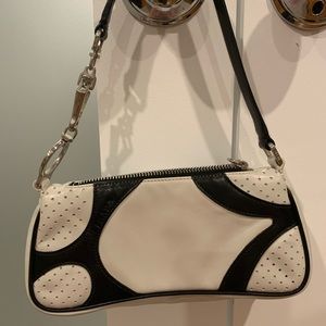 Prada Vitello Drive B&W Bag - Night Out